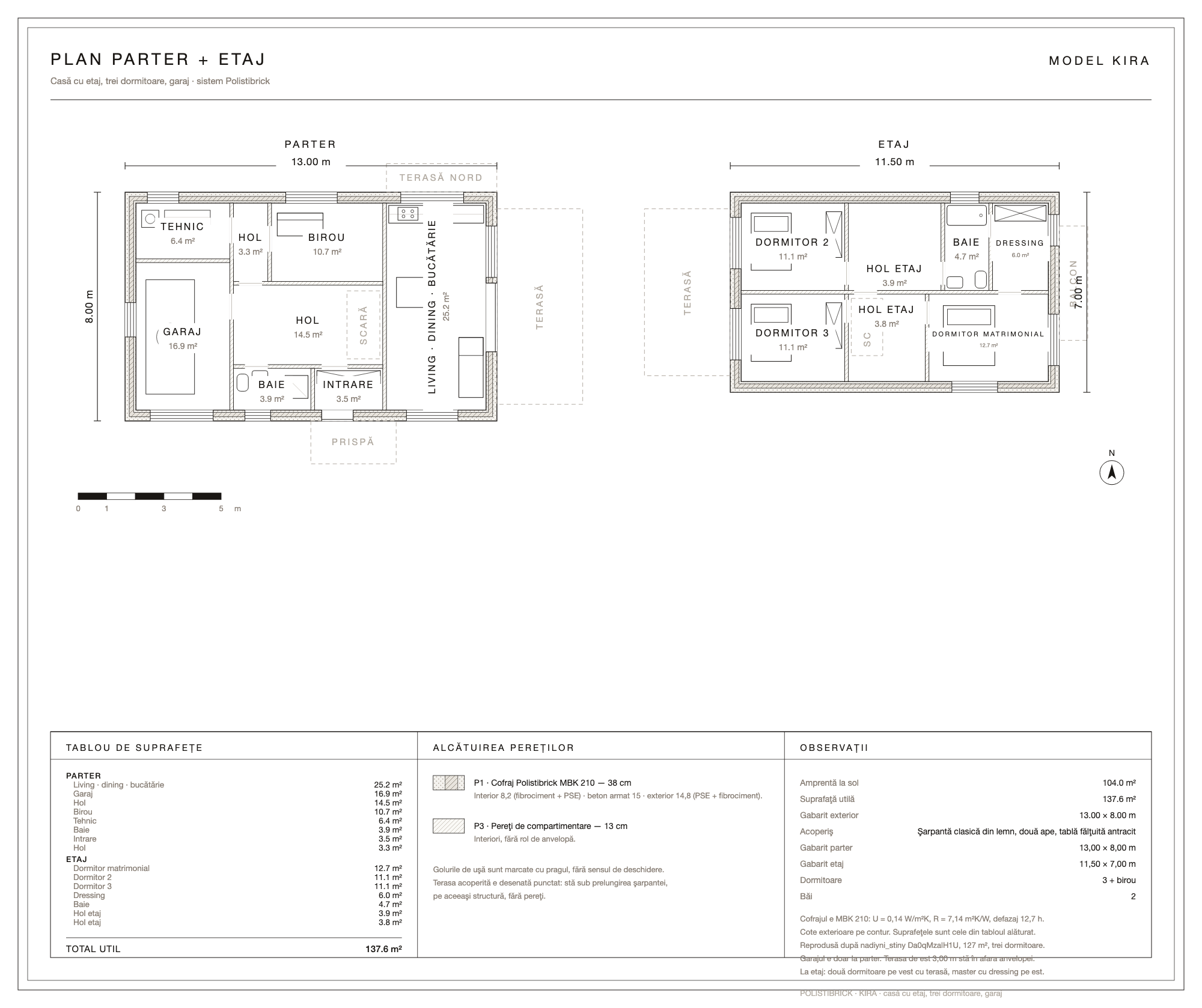 Kira · le plan de la maison